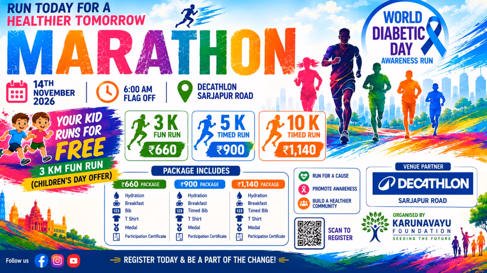 World Diabetic Awareness Run