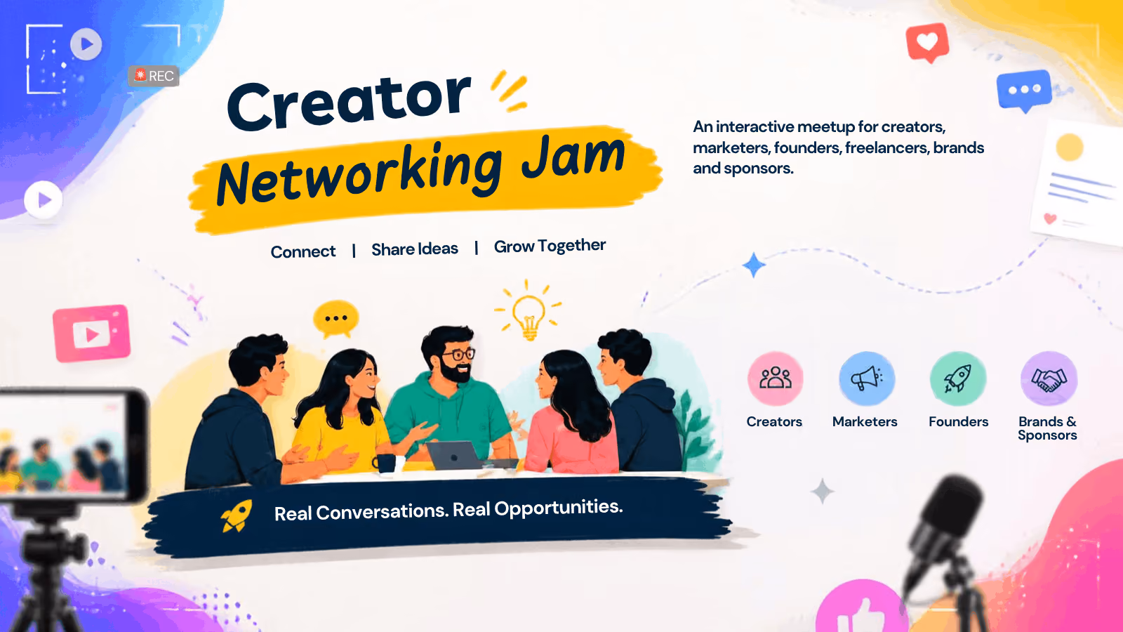 Creator Networking Jam - First Edition