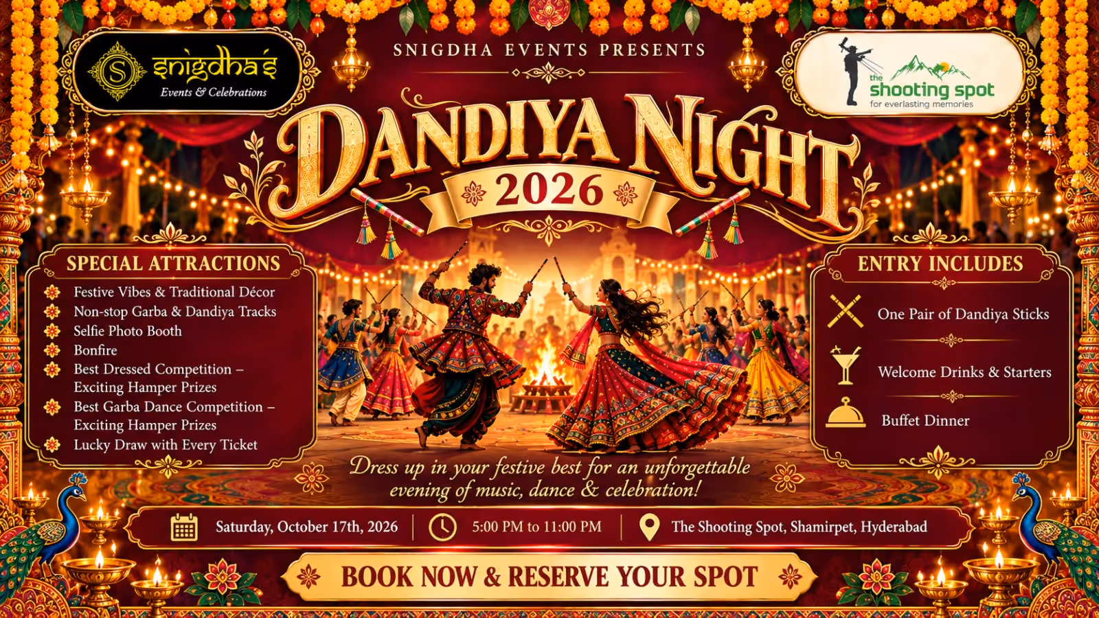 SNIGDHA EVENTS-DANDIYA NIGHT 2026