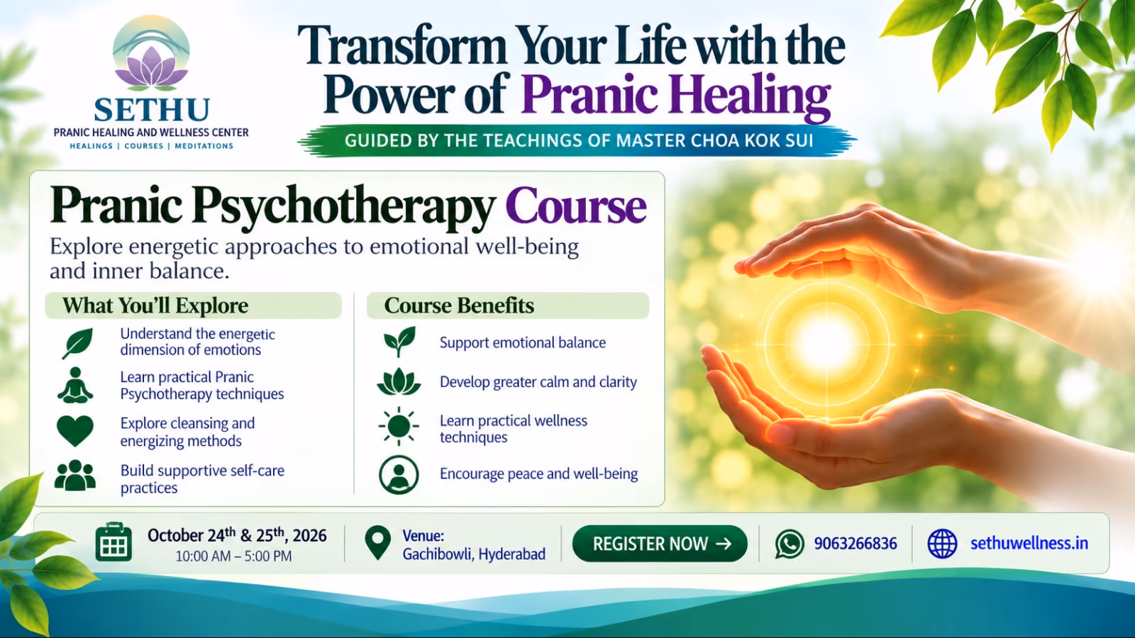Pranic Psychotherapy Course