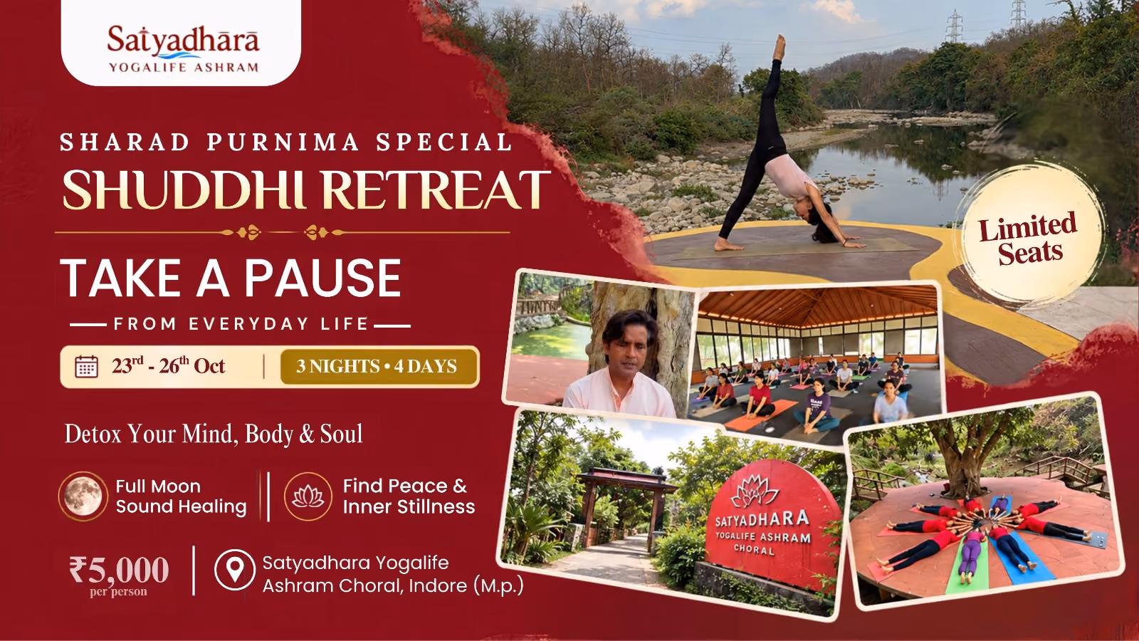 Shuddhi Retreat by Satyadhara Yogalife Ashram Indore