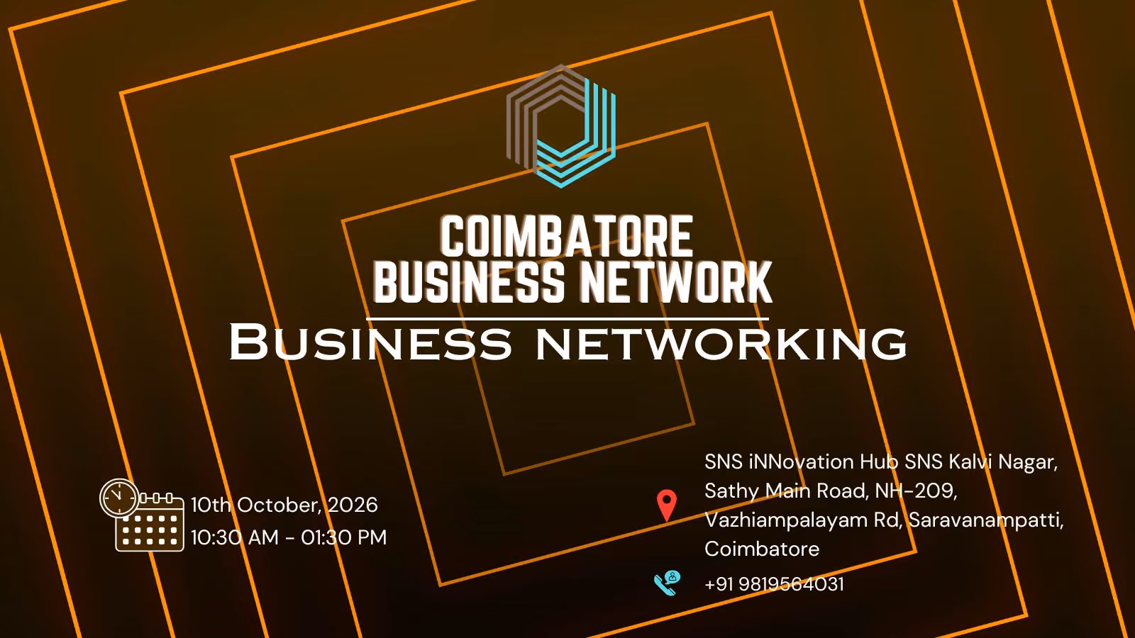 COIMBATORE BUSINESS NETWORK BUSINESS NETWORKING