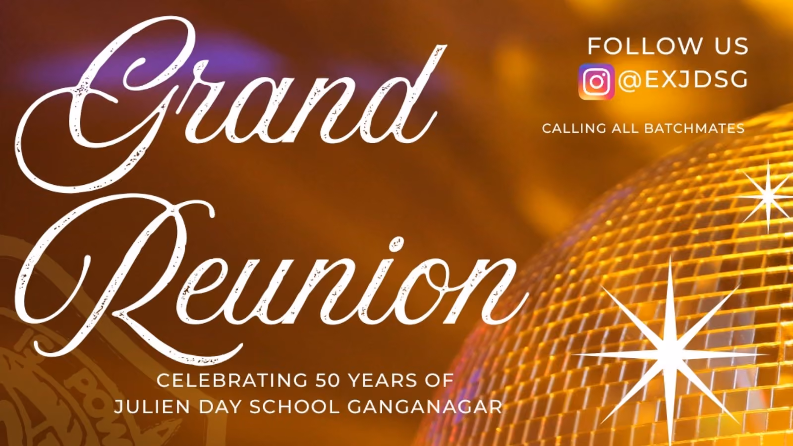 JDSGGRANDREUNION in To be declared