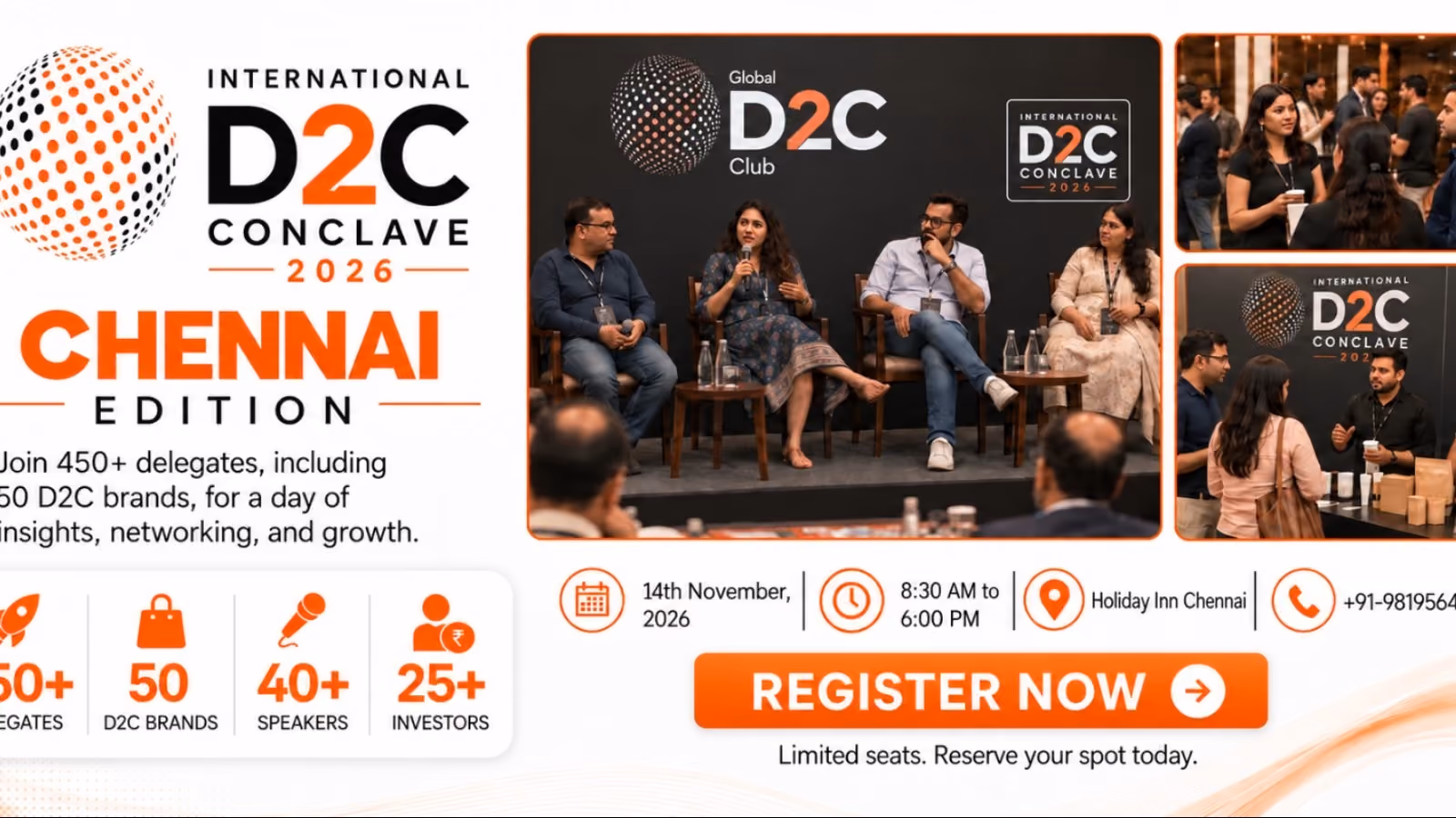 International D2C Conclave'26 Chennai
