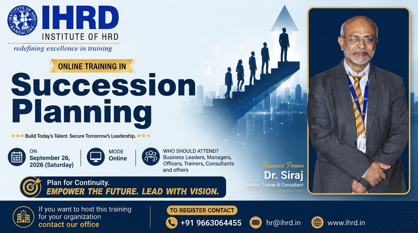 Online Training in Succesion Plannign Strategies