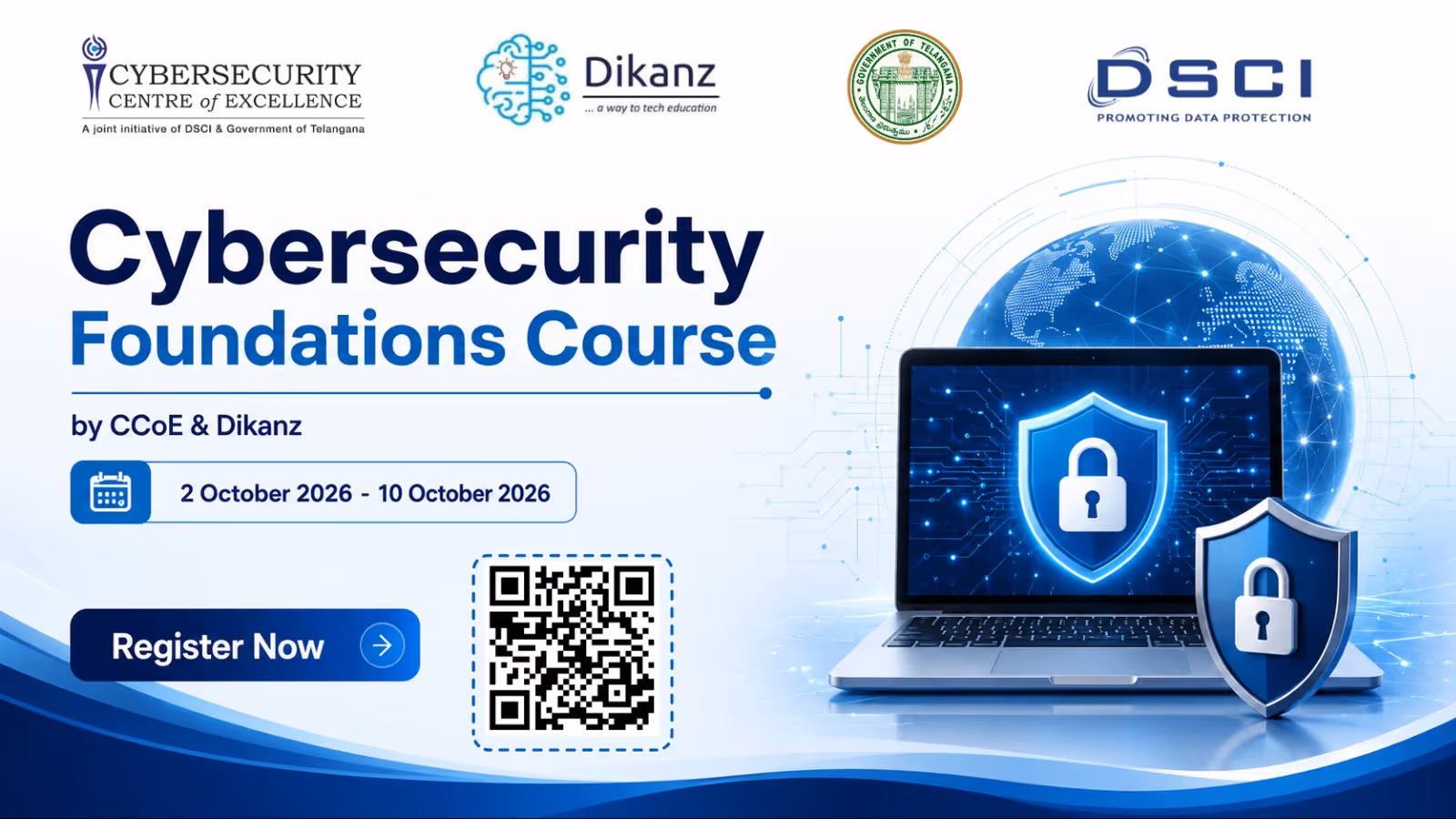 Cybersecurity Foundations Course by CCoE & Dikanz